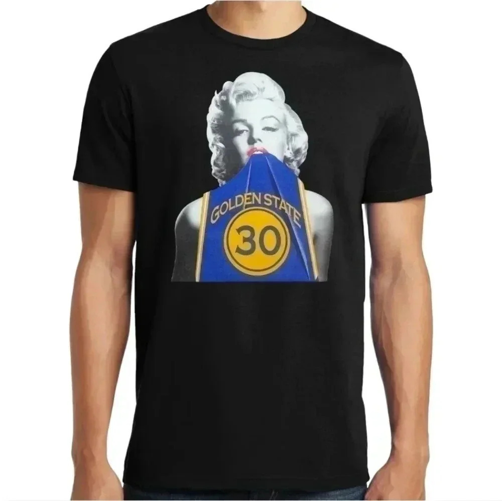 MARILYN Monroe in a Steph Curry Warriors Tee. Size 2xl - Picture 1 of 3